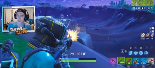 A 'Fortnite' - the game - image credit - YouTube/TheCampingRusher - Fortnite