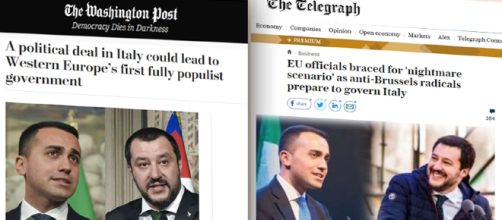 La stampa estera è piuttosto scettica verso l'alleanza di governo Lega-M5S.