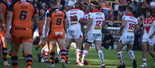 Castleford were seriously below-par against in-form St Helens. Image Source - twitter.com