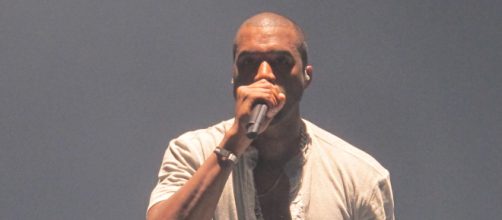 Kanye West performs live on tour. [Image source: Flickr - Peter Hutchins]