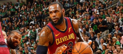 LeBron James will try to keep the Cavs' hopes of reaching the NBA Finals alive as they host Boston on Friday night. [Image via NBA/YouTube]