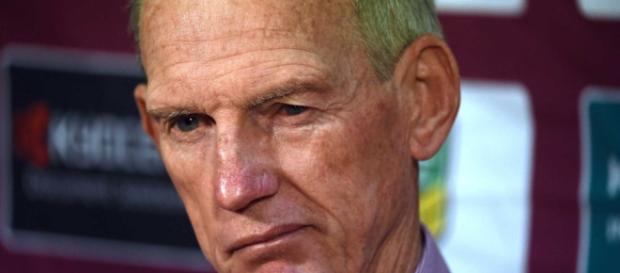 El entrenador de los Broncos de Brisbane, Wayne Bennett, en una conferencia de prensa after-net.au El entrenador de los Broncos de Brisbane, Wayne Bennett, en una conferencia de prensa after-net.au