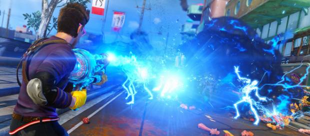 Sunset Overdrive se ve extraordinariamente genial gracias a sus gráficas. Sunset Overdrive se ve extraordinariamente genial gracias a sus gráficas.