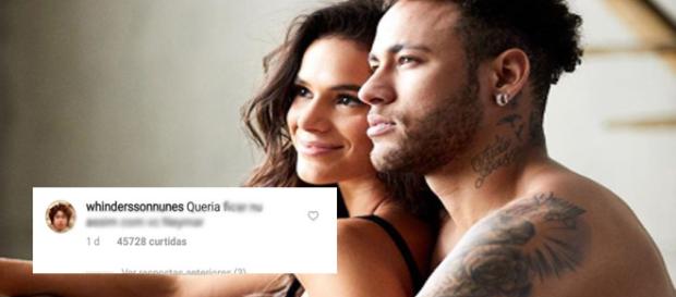 Whindersson Nunes e Luísa Sonza comentam foto de Neymar e Bruna Marquezine Whindersson Nunes e Luísa Sonza comentam foto de Neymar e Bruna Marquezine