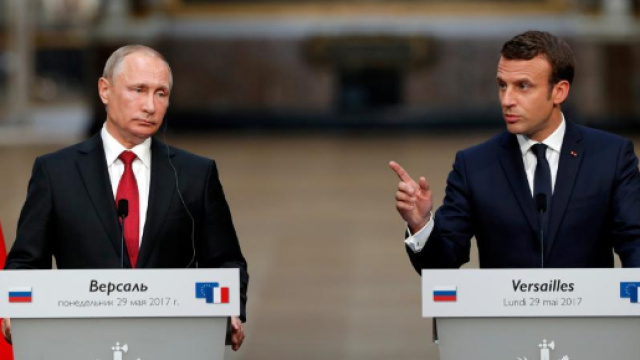 Le voyage risqué de Macron en Russie - RFI - rfi.fr