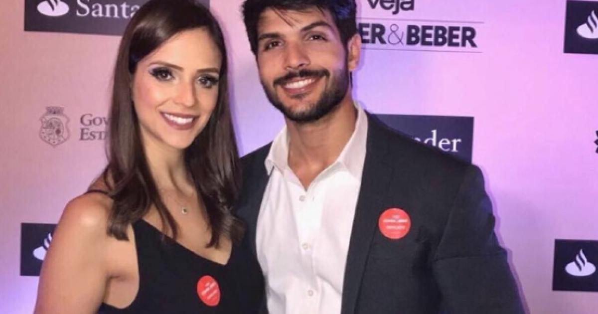 Ex-BBB Lucas se reconcilia com a noiva Ana Lúcia