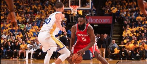 Golden State hosts Houston in a must-win Game 6 of the Western Conference Finals. - [Image via NBA / YouTube screencap]
