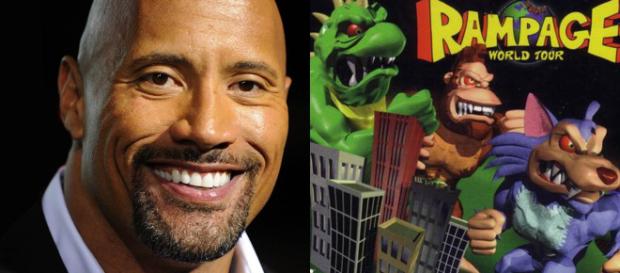Dwayne Jhonson protagonizará película de Rampage Dwayne Jhonson protagonizará película de Rampage