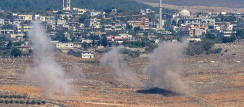 La fuerza aérea israelí ataca 35 objetivos