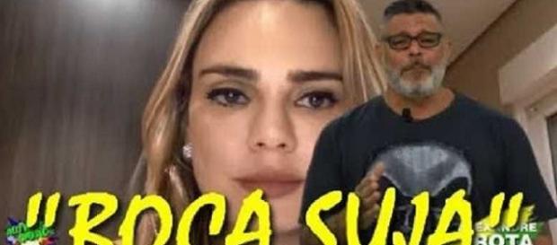Frota detona Sheherazade em vídeo. (foto reprodução). Frota detona Sheherazade em vídeo. (foto reprodução).