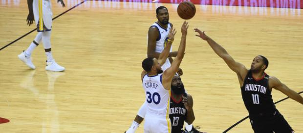 Stpehen Curry acabó con 27 puntos en una gran actuación. NBA.com. Stpehen Curry acabó con 27 puntos en una gran actuación. NBA.com.