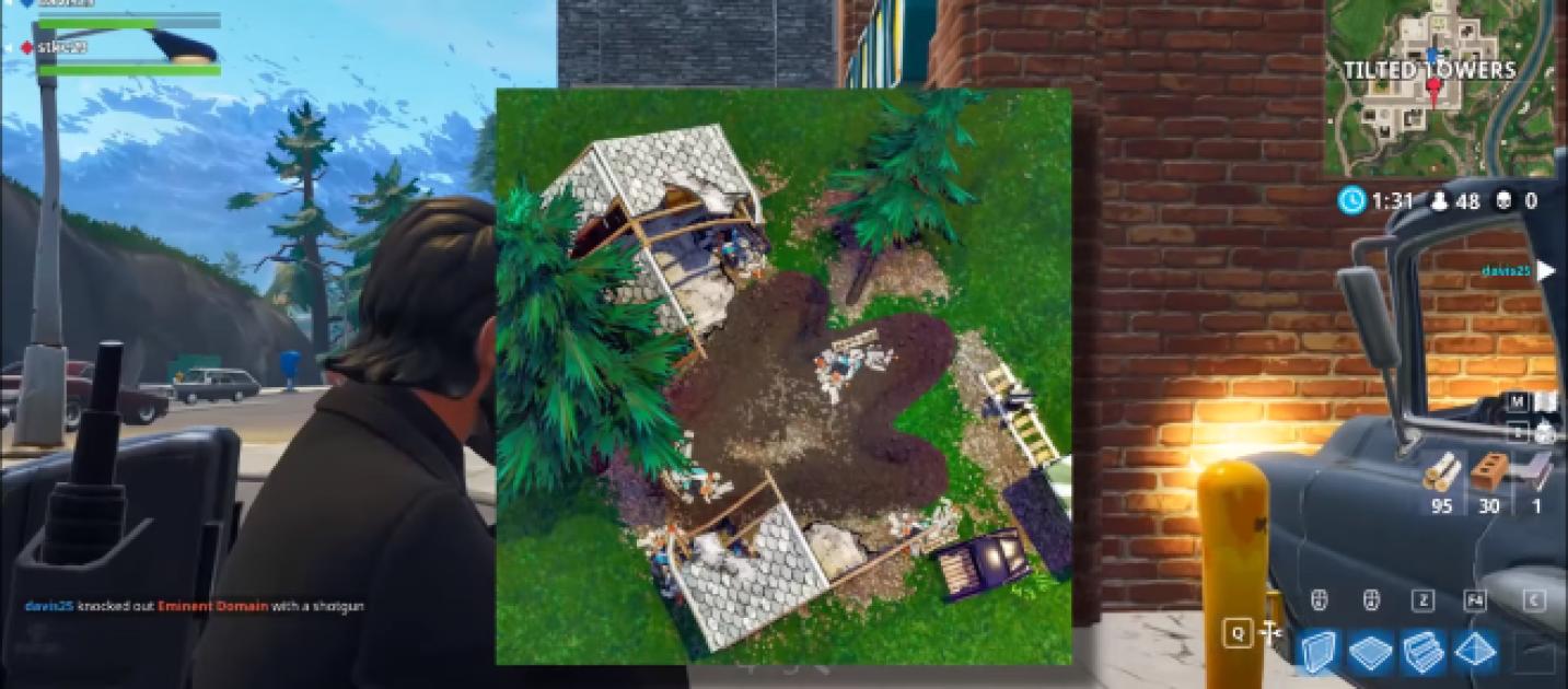 'Fortnite' players find huge dinosaur footprint in game