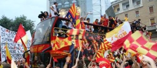 Lecce, i festeggiamenti per la promozione - lecceprima.it