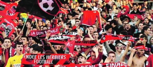 Les Herbiers : les supporters victorieux- yahoo.com