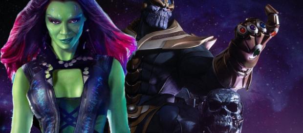 Al parecer Gamora no esta muerta Al parecer Gamora no esta muerta