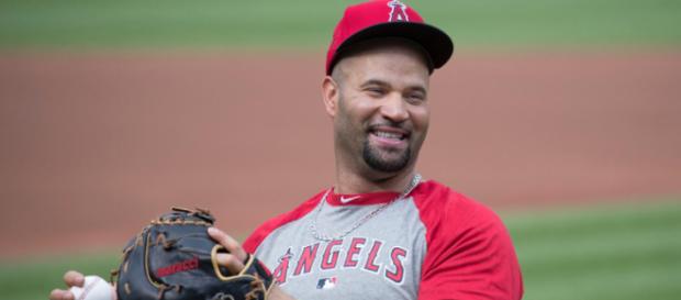 Albert Pujols will soon become the 32nd member of the 3,000 hit club. Image Source: Flickr | Keith Allison Albert Pujols will soon become the 32nd member of the 3,000 hit club. Image Source: Flickr | Keith Allison