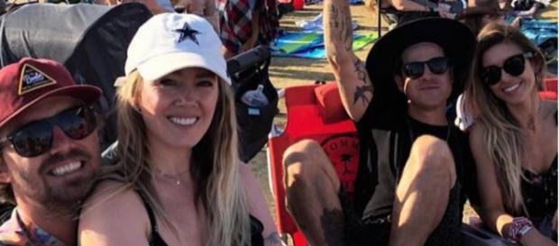 Audrina Patridge and Ryan Cabrera at Stagecoach with friends. (Image Credit: Ryan Cabrera/ Instagram) Audrina Patridge and Ryan Cabrera at Stagecoach with friends. (Image Credit: Ryan Cabrera/ Instagram)