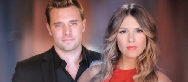 'GH' pairs former 'YR' scene partners Billy Miller and Elizabeth Hendrickson (via YouTube/The Young and the Restless) 'GH' pairs former 'YR' scene partners Billy Miller and Elizabeth Hendrickson (via YouTube/The Young and the Restless)