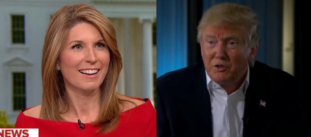 Nicholle Wallace, Donald Trump, via YouTube Nicholle Wallace, Donald Trump, via YouTube