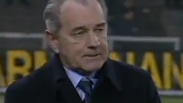 Vujadin Boskov, tecnico del Real Madrid dal 1979 al 1982