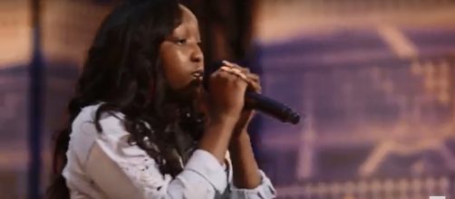 Flau'jae, a 14-year-old rapper, brought a needed and powerful message to the 'America's Got Talent' premiere. - [AGT / YouTube screencap]