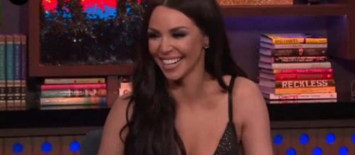 Scheana Marie is seen on 'Watch What Happens Live.' [Photo via Bravo TV/YouTube]