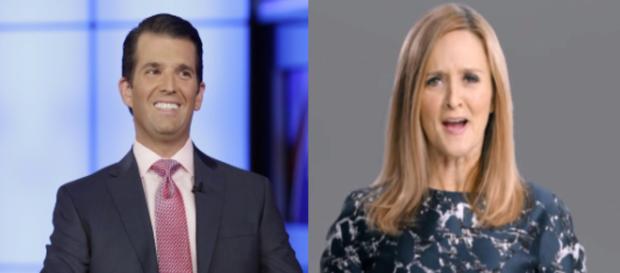 Donald Trump Jr, Samantha Bee, via Twitter Donald Trump Jr, Samantha Bee, via Twitter