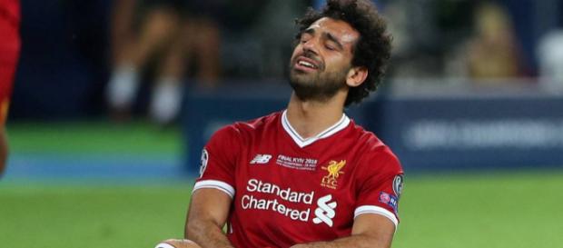 El alivio ha llegado a la cabeza de Mohamed Salah. El alivio ha llegado a la cabeza de Mohamed Salah.