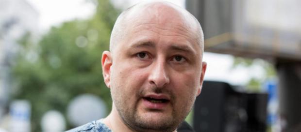 Il giornalista russo Arkady Babchenko Il giornalista russo Arkady Babchenko