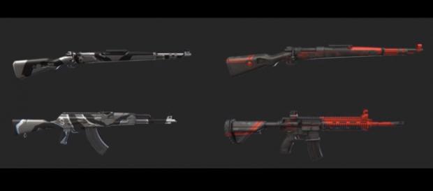 Upcoming DrDisRespect and Shroud-themed skins - Image credit - YouTube/SLICK DADDY CLIPS Upcoming DrDisRespect and Shroud-themed skins - Image credit - YouTube/SLICK DADDY CLIPS