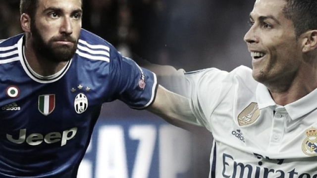 Gonzalo Higuain et Cristiano Ronaldo