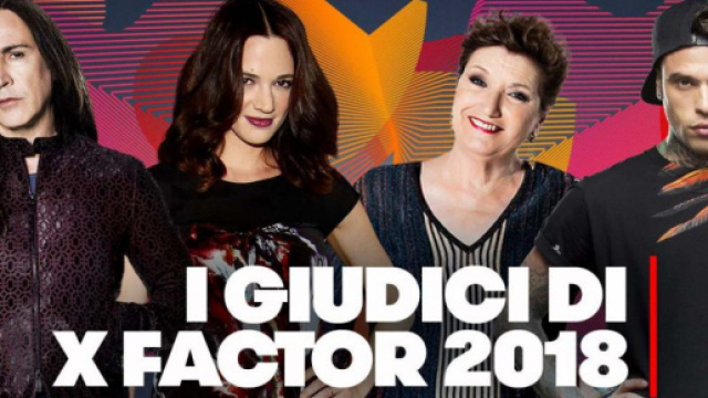 I quattro giudici di X Factor 2018