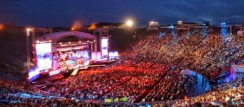 L'Arena di Verona durante i WMA