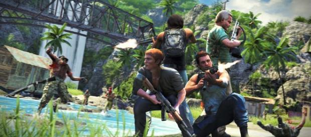 Al principio de Far Cry 3 el repertorio de armas está limitado a un pequeño pero útil arsenal que, no obstante, no ofrece demasiada iniciativa Al principio de Far Cry 3 el repertorio de armas está limitado a un pequeño pero útil arsenal que, no obstante, no ofrece demasiada iniciativa