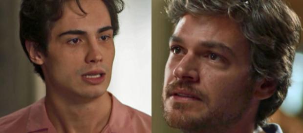 Beto é rejeitado e humilhado pelo seu pai e pelo filho em Segundo Sol (Foto: TV Globo) Beto é rejeitado e humilhado pelo seu pai e pelo filho em Segundo Sol (Foto: TV Globo)