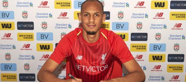 Fabinho é o novo reforço do Liverpool. Fabinho é o novo reforço do Liverpool.