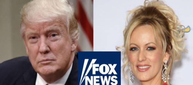 Donald Trump, Stormy Daniels, via Twitter Donald Trump, Stormy Daniels, via Twitter