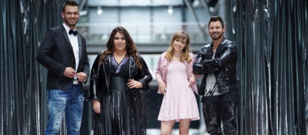 DSDS: Michael, Janina, Marie und Michel (v.l.) - Foto: MG RTL D / Stefan Gregorowius DSDS: Michael, Janina, Marie und Michel (v.l.) - Foto: MG RTL D / Stefan Gregorowius