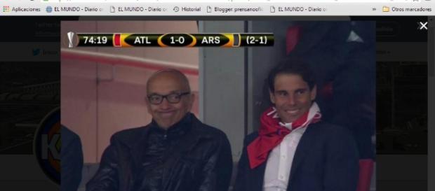 Rafael Nadal: nuevo fichaje rojiblanco Rafael Nadal: nuevo fichaje rojiblanco