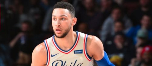 The 76ers' Ben Simmons will try to bounce back with a better performance in Game 3 against the Celtics. [Image source: NBA - YouTube]