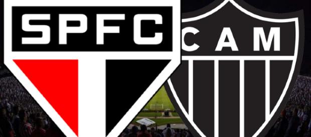Brasileirão: São Paulo x Atlético-MG ao vivo. (foto reprodução). Brasileirão: São Paulo x Atlético-MG ao vivo. (foto reprodução).