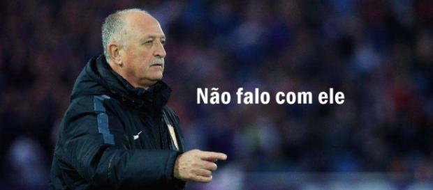 Felipão diz que não fala com Galvão Bueno Felipão diz que não fala com Galvão Bueno