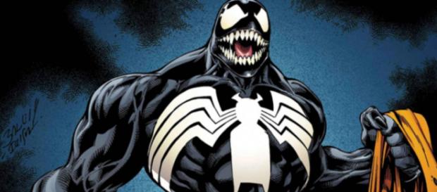 Venom (conocido en España como Veneno), o el simbionte de vida extraterrestre Veneno. Venom (conocido en España como Veneno), o el simbionte de vida extraterrestre Veneno.