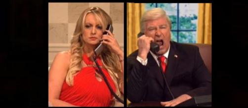 Stormy Daniels taunts Trump on 'SNL.' - [Photo: Today Show / YouTube Screencap]