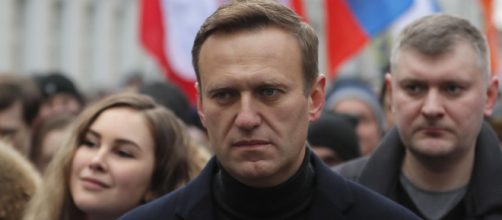Alexei Navalny in manifestazione il 29 February 2020 per la morte di Boris Nemtsov. ©Wikimedia Commons