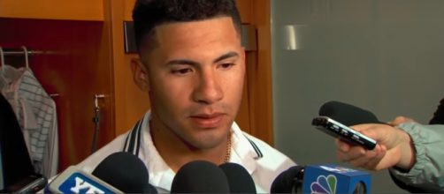 Gleyber Torres with New York Yankees. - [YES Network / YouTube screencap]