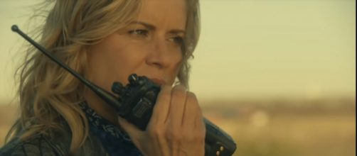 Madison talking to Mel. - [Image credit: Fear the Walking Dead / YouTube screenshot]