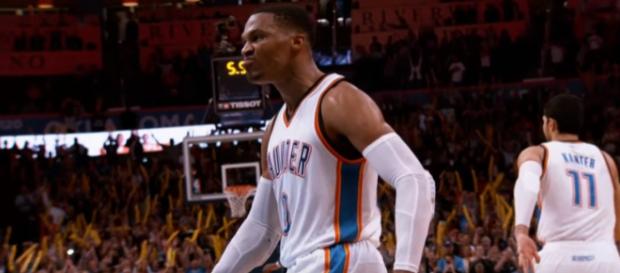 Russell Westbrook might don a different jersey by next season -- NBA via YouTube Russell Westbrook might don a different jersey by next season -- NBA via YouTube