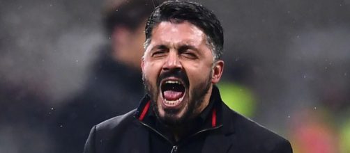 Gattuso esultanza Milan anno 2018