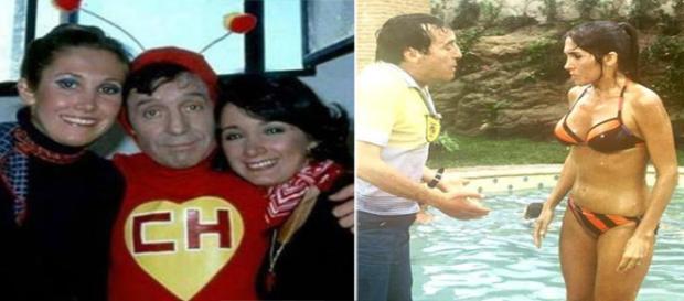 Algumas fotos nunca exibidas do seriado "Chaves". (foto reprodução) Algumas fotos nunca exibidas do seriado "Chaves". (foto reprodução)